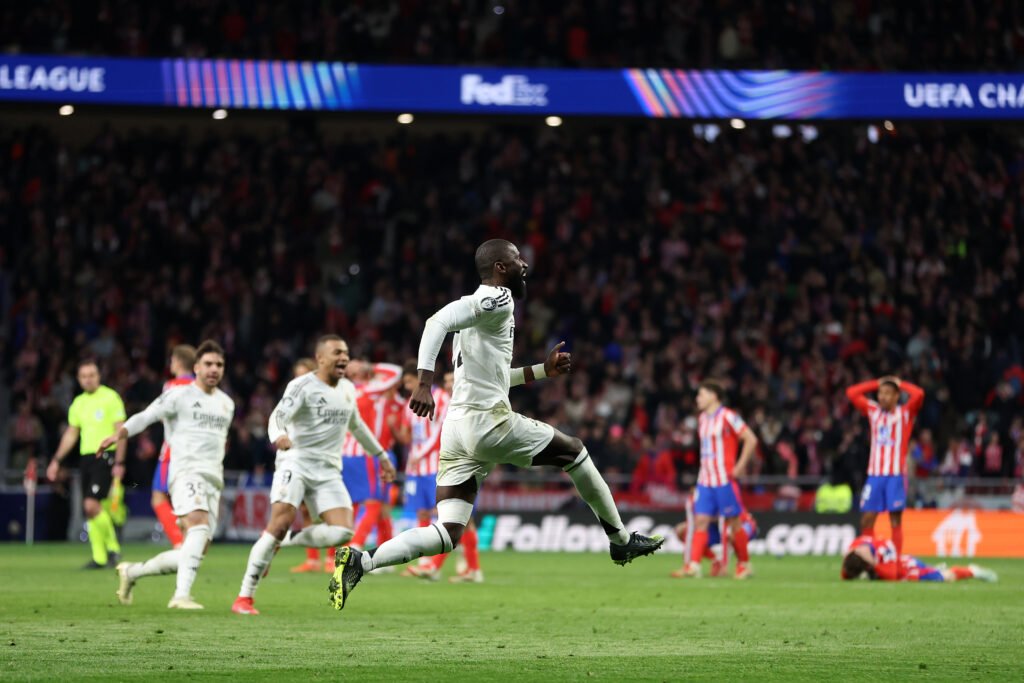 Atletico de Madrid v Real Madrid C.F. - UEFA Champions League 2024/25 Round of 16 Second Leg