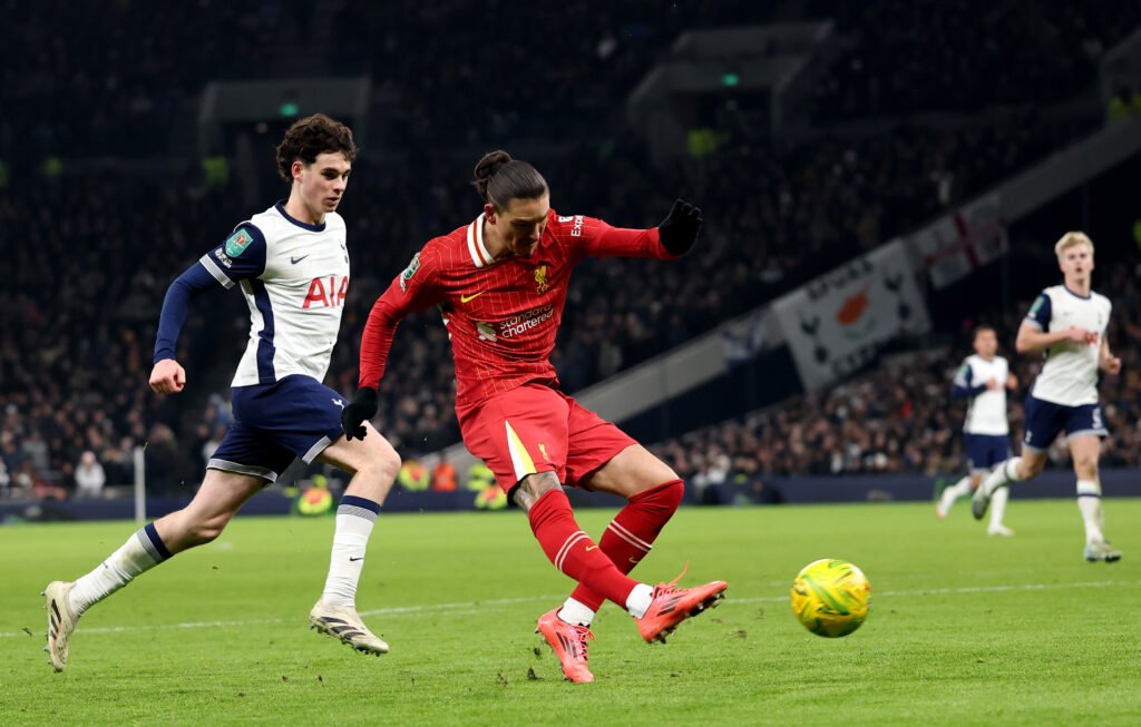 Tottenham Hotspur v Liverpool - Carabao Cup Semi Final First Leg